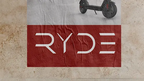 Ryde Logo design